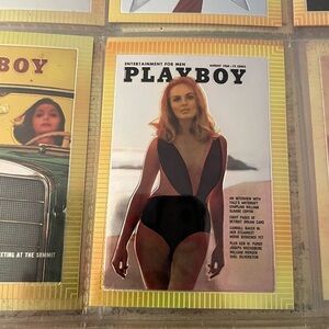 90s Vintage Playboy Chromium Cover Card Collectors 1995 #34